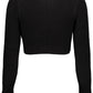 Black Cotton Women Sweater
