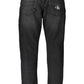 Black Cotton Men Jeans