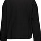Black Cotton Women T-Shirt