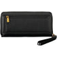 Black Polyurethane Women Wallet