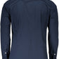 Blue Cotton Men Shirt