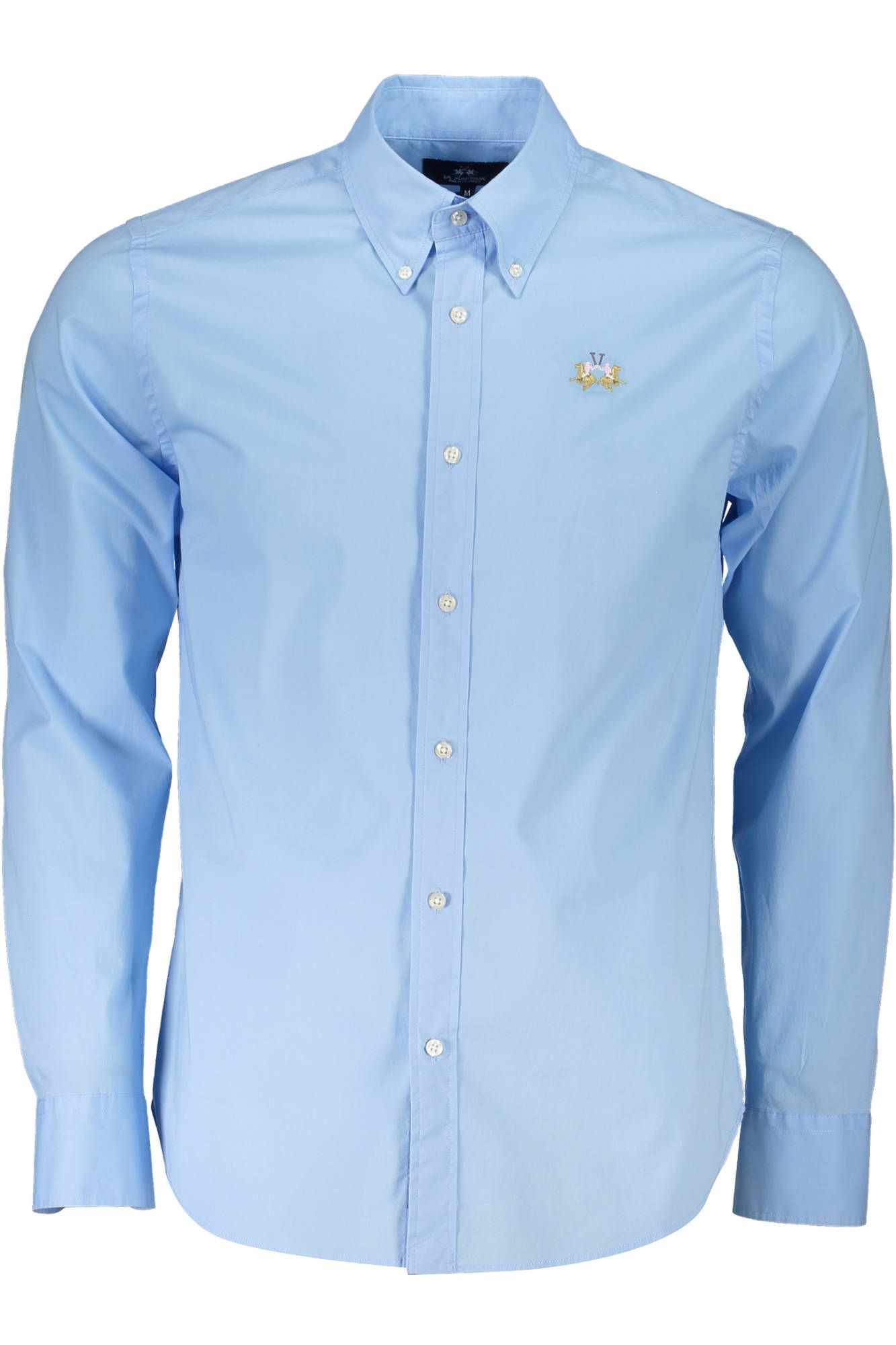 Light Blue Cotton Men Shirt