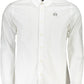 White Cotton Men Shirt