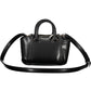 Black Polyethylene Women Handbag