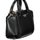 Black Polyethylene Women Handbag