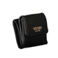 Black Polyurethane Women Wallet