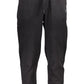 Black Cotton Men Trousers