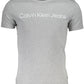 Gray Cotton Men T-Shirt