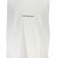 White Cotton Men T-Shirt