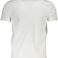 White Cotton Men T-Shirt