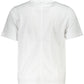 White Polyester Men T-Shirt