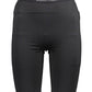 Black Polyester Women Short