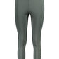 Green Polyester Women Legging