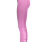 Purple Polyester Women Legging