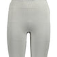 Gray Polyester Women Short