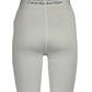 Gray Polyester Women Short