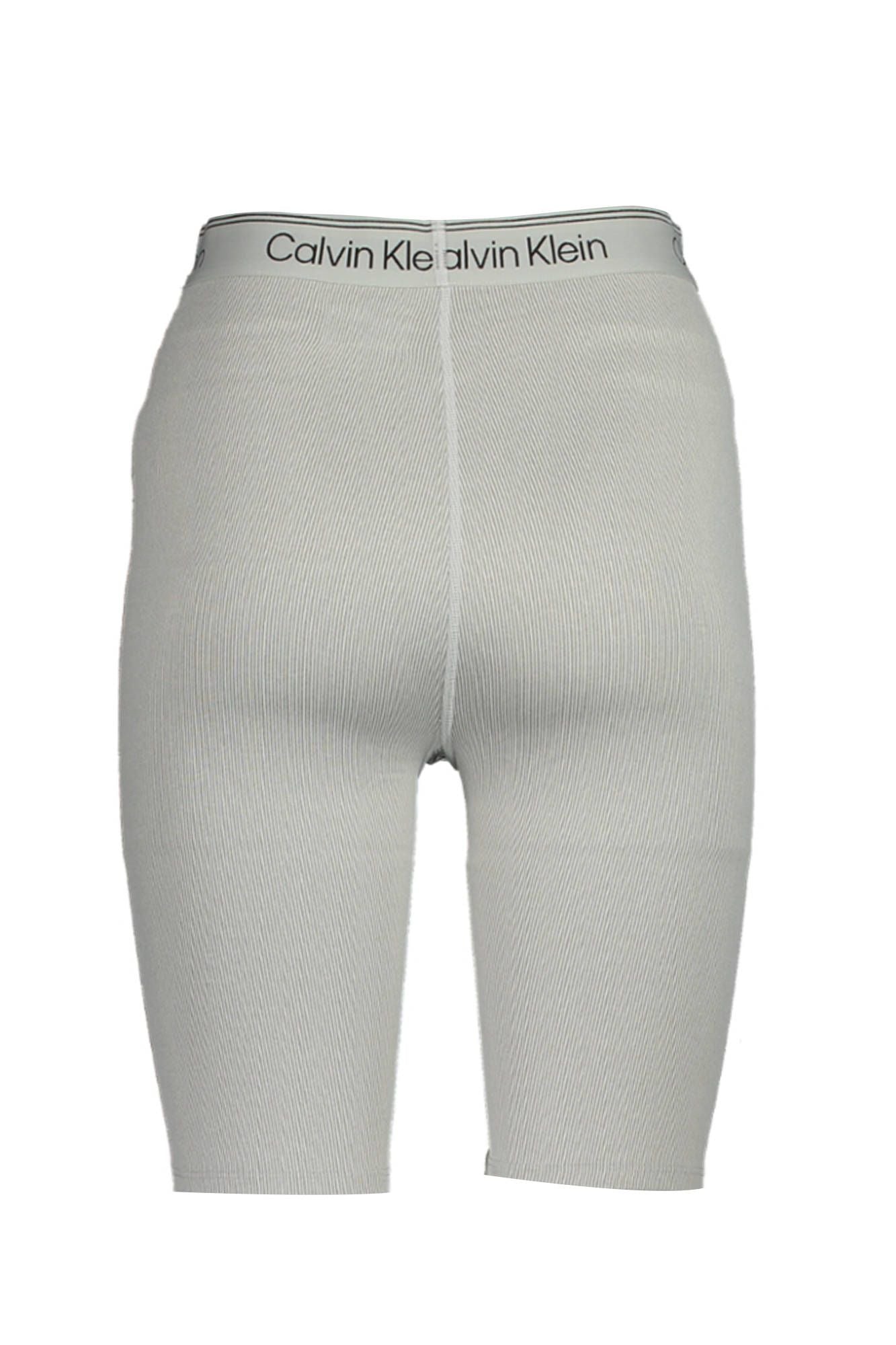 Gray Polyester Women Short