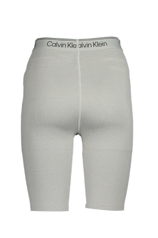 Gray Polyester Women Short