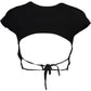 Black Lyocell Women Top