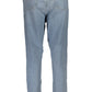 Light Blue Cotton Women Jeans