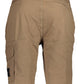 Brown Cotton Men Bermuda Short