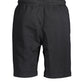 Black Cotton Men Short