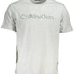 Gray Cotton Men T-Shirt