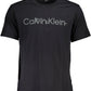Black Cotton Men T-Shirt