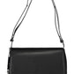 Black Polyester Women Handbag