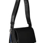 Black Polyester Women Handbag