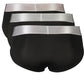 Black Nylon Men Brief
