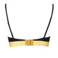 Black Cotton Women Bra