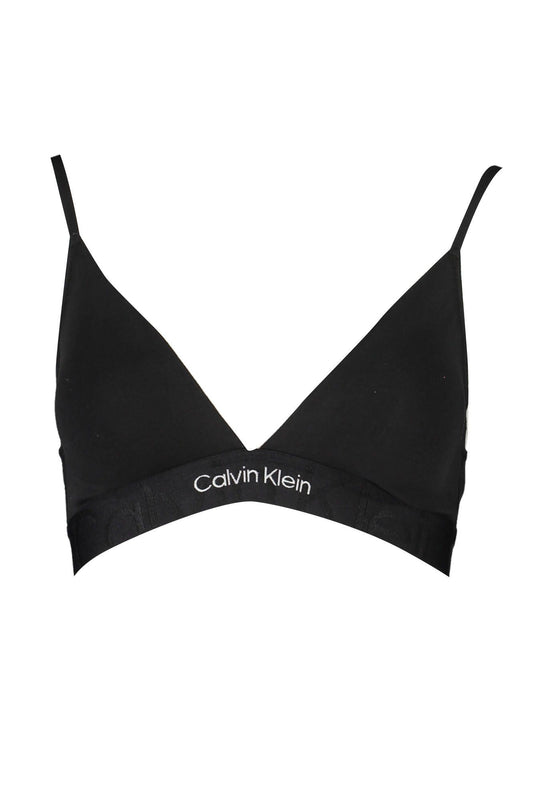 Black Cotton Women Bra