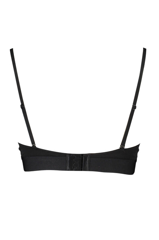 Black Cotton Women Bra