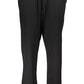 Black Cotton Women Sports Pants