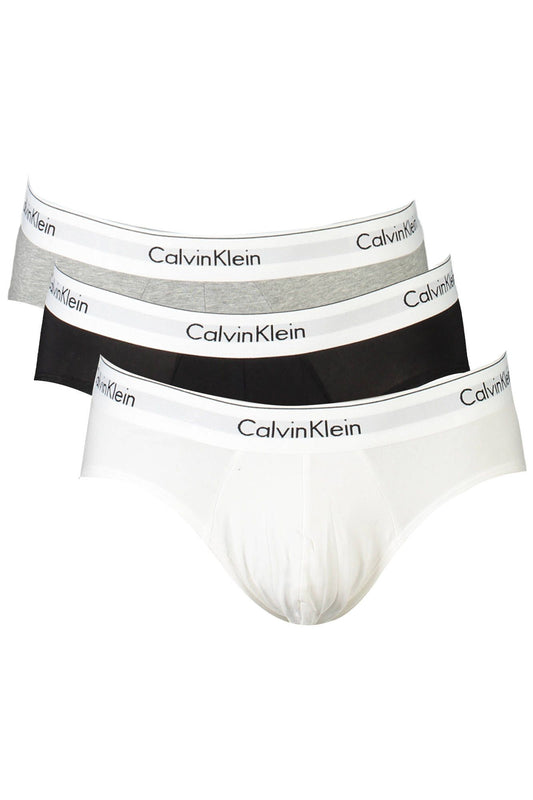 Gray Cotton Men Brief