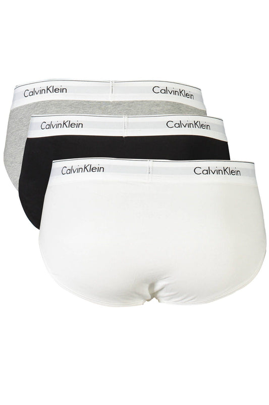 Gray Cotton Men Brief