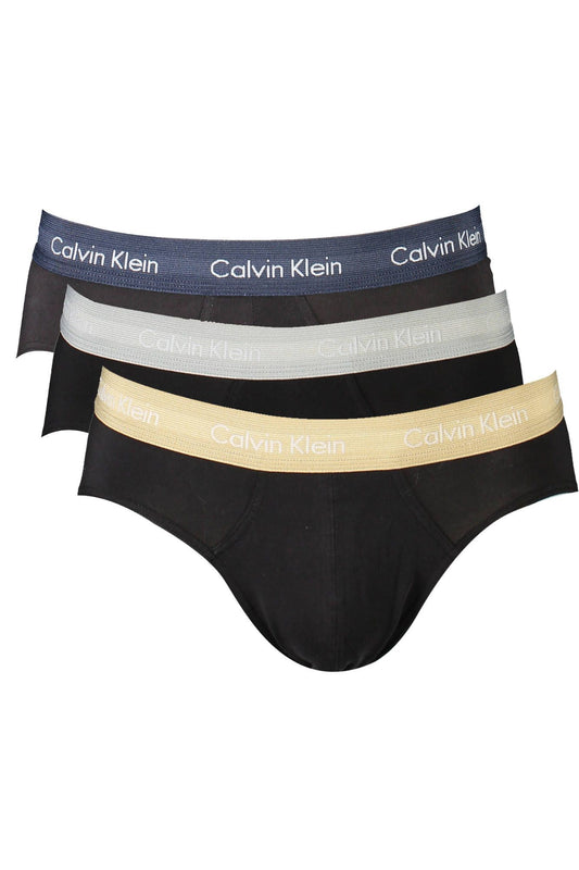 Black Cotton Men Brief