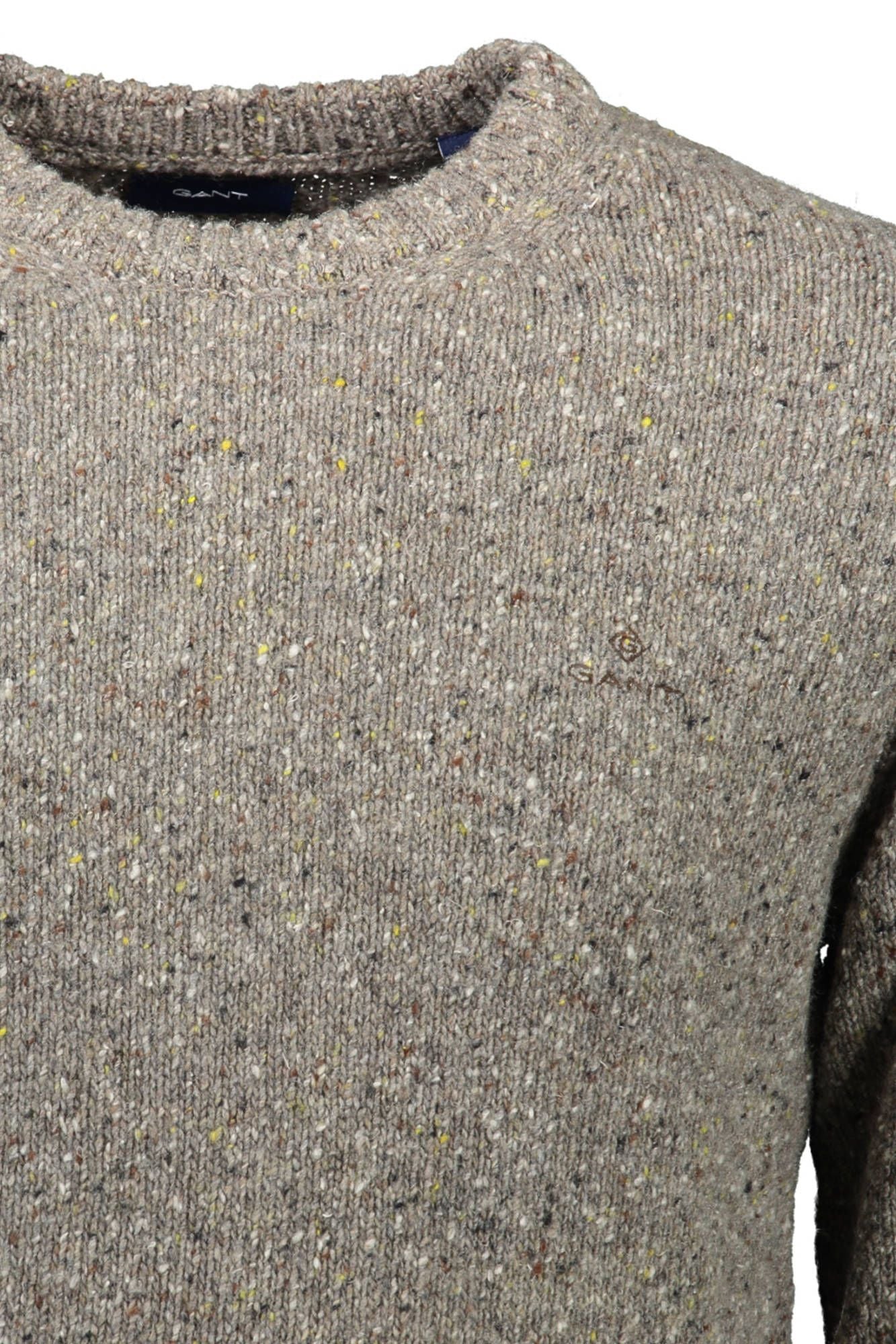 Gray Wool Men Sweater