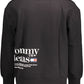 Black Cotton Men Sweater