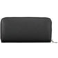 Black Polyurethane Women Wallet