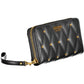Black Polyethylene Women Handbag
