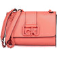 Pink Polyethylene Women Handbag