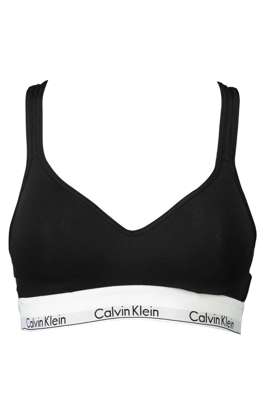 Black Cotton Women Bralette