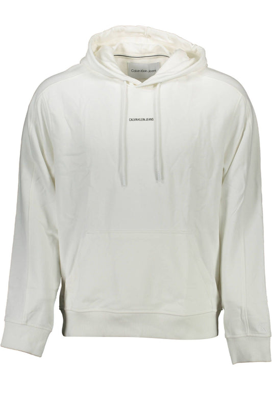 White Cotton Men Sweater