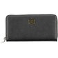 Black Polyurethane Women Wallet