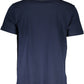 Blue Cotton Men TShirt