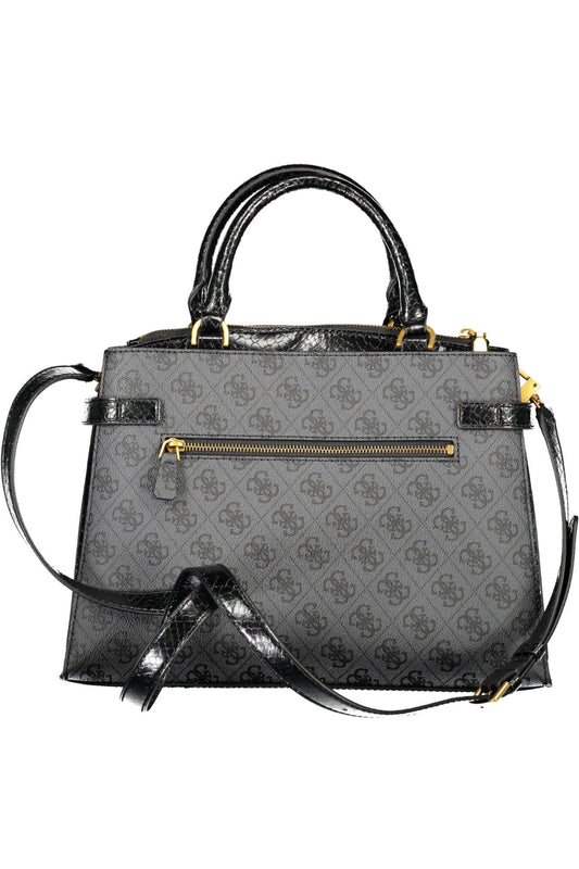 Black Cotton Women Handbag