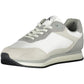 White Polyester Men Sneaker