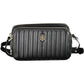 Black Polyurethane Women Handbag